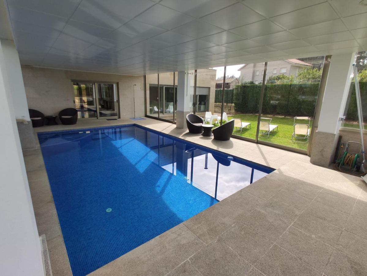 Villa Sanxenxo Casa Rial 47 Con Piscina Climatizada Extérieur photo