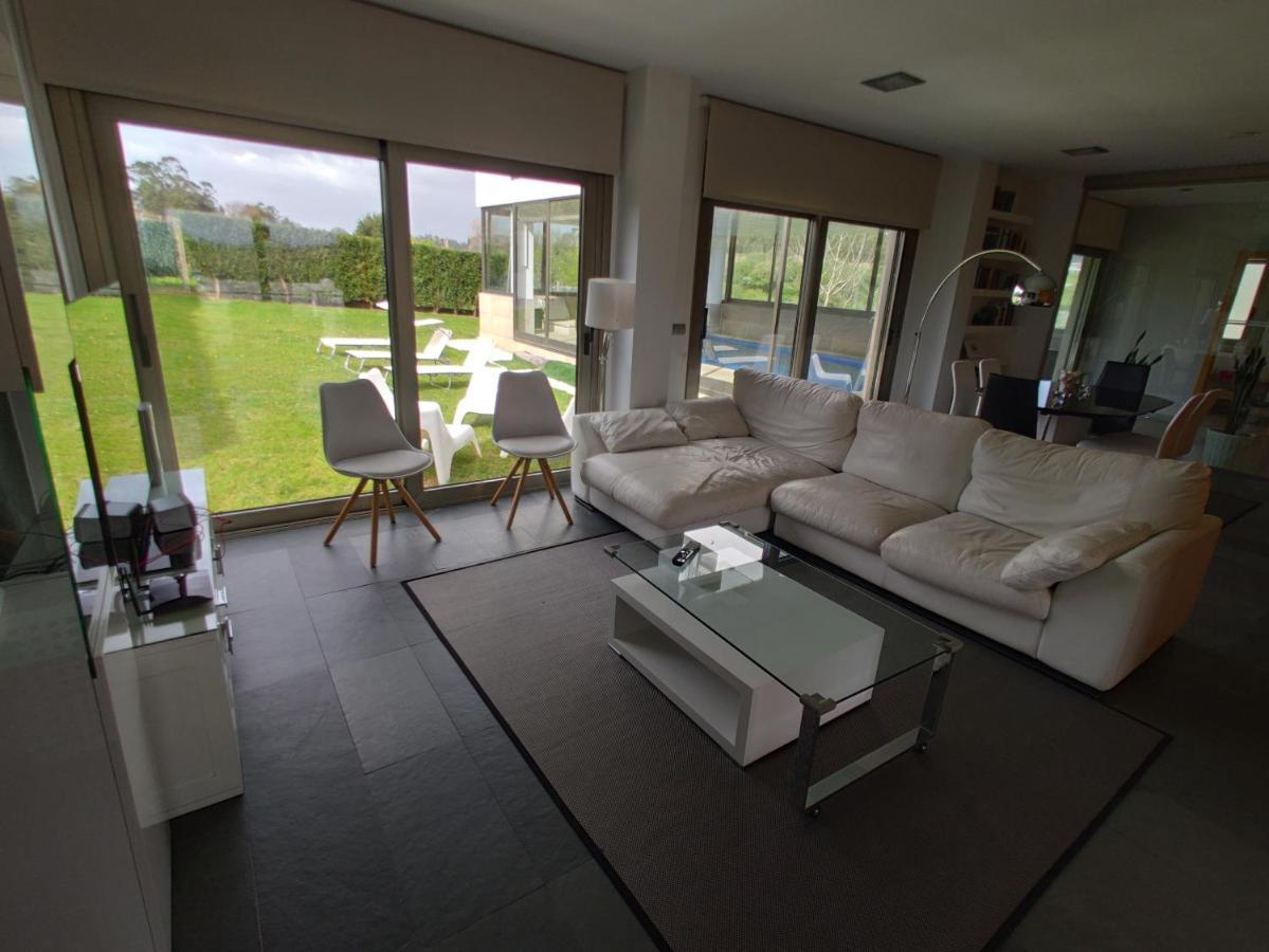 Villa Sanxenxo Casa Rial 47 Con Piscina Climatizada Extérieur photo